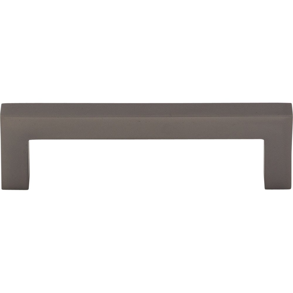 Top Knobs Square Bar 3 3/4" Centers Bar Pull in Ash Gray