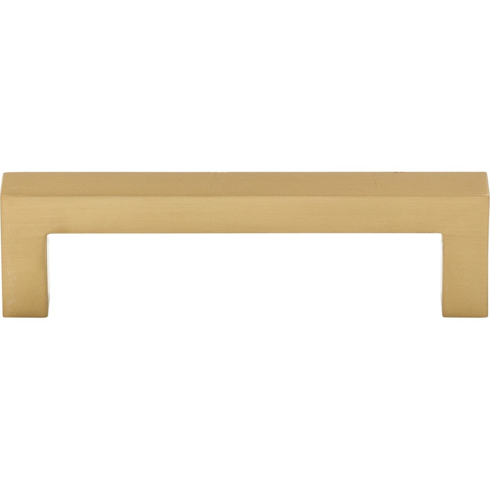 Top Knobs Square Bar 3 3/4" Centers Bar Pull in Honey Bronze