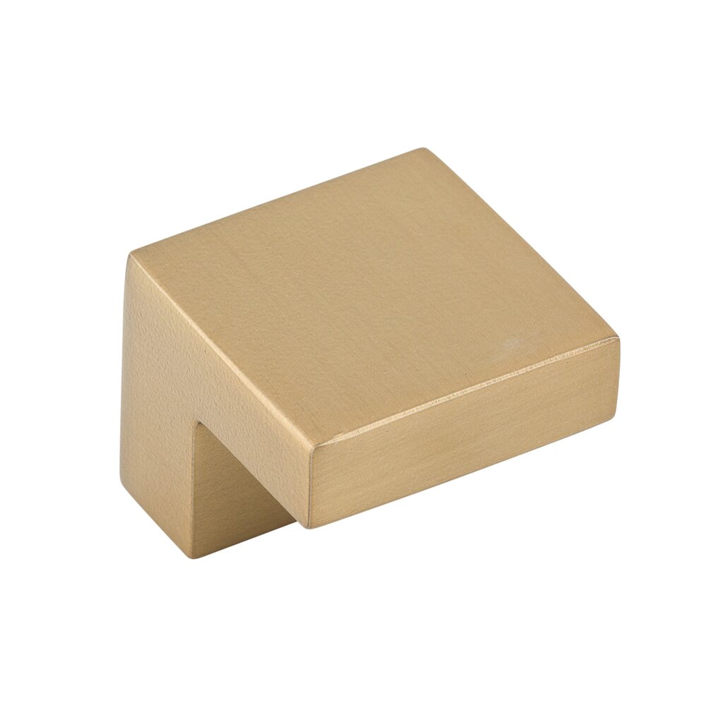 Top Knobs Square 5/8" Centers Long Square Knob in Honey Bronze