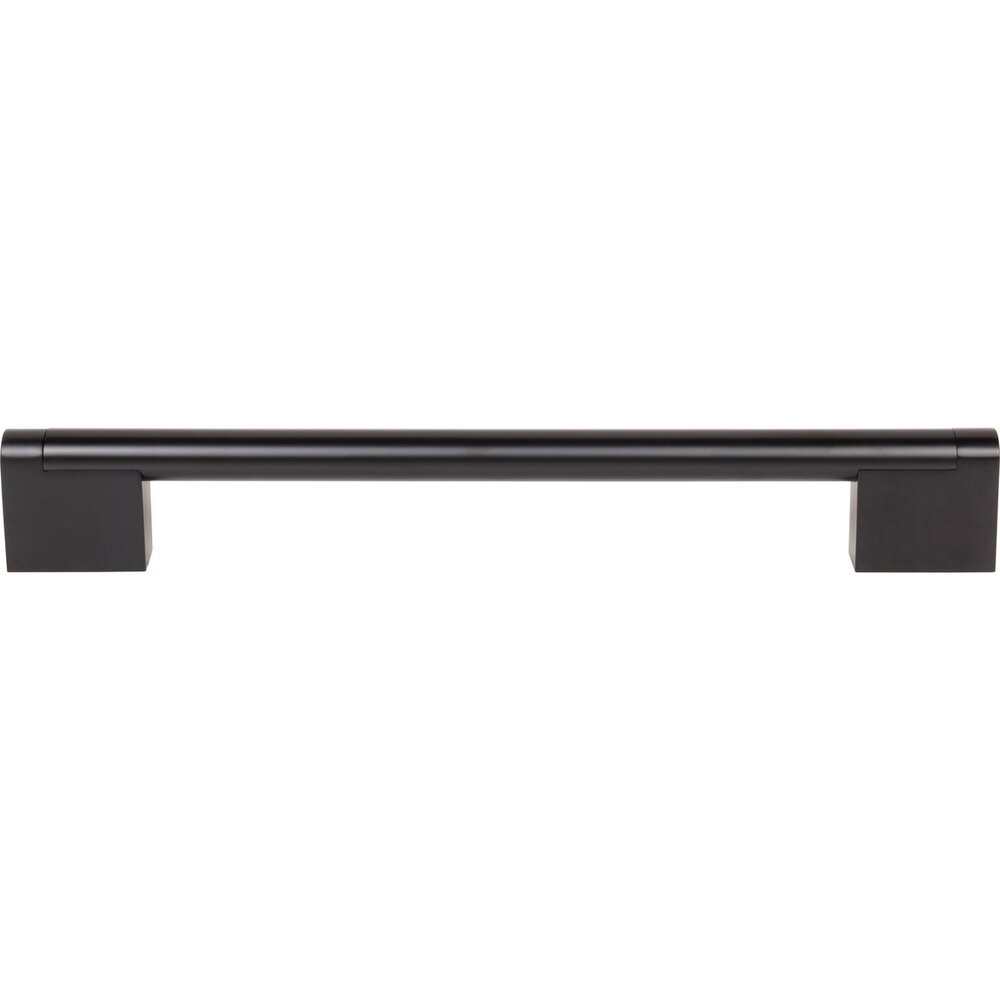 Top Knobs Princetonian 12" Centers Appliance Pull in Flat Black