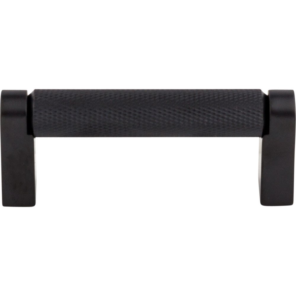 Top Knobs Amwell 3" Centers Bar Pull in Flat Black