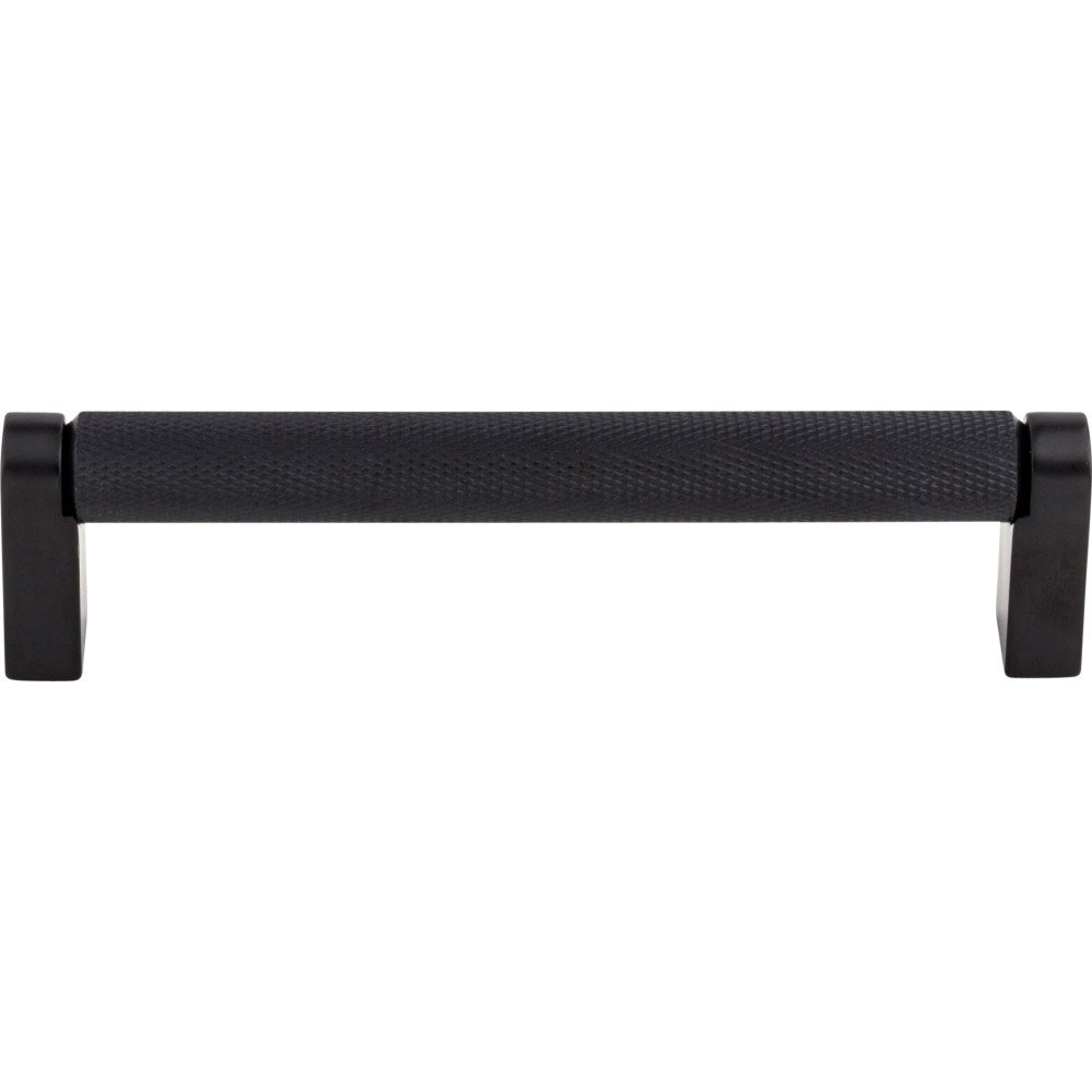 Top Knobs Amwell 5 1/16" Centers Bar Pull in Flat Black