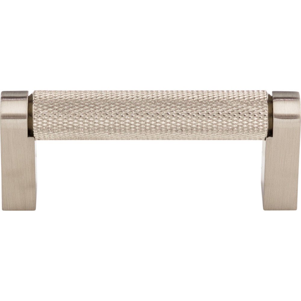 Top Knobs Amwell 3" Centers Bar Pull in Brushed Satin Nickel
