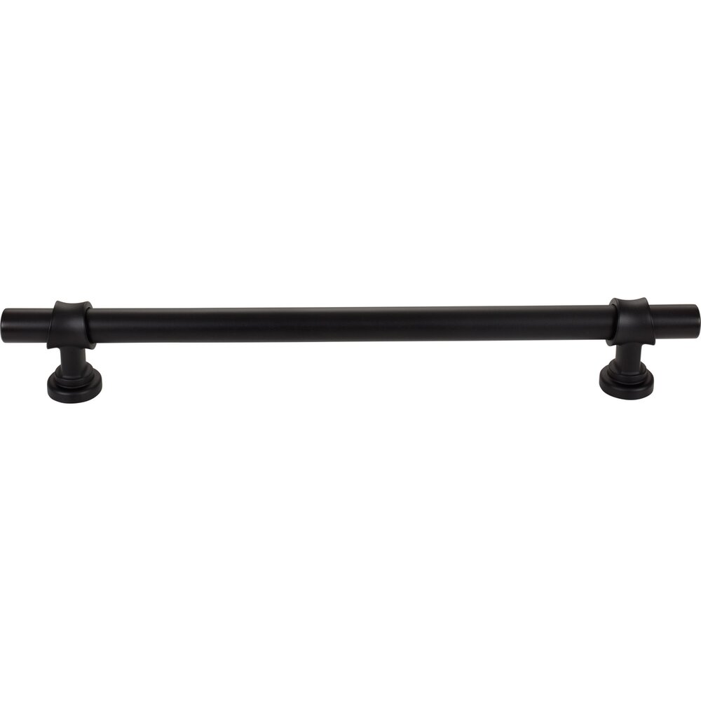 Top Knobs Bit 12" Centers Appliance Pull in Flat Black