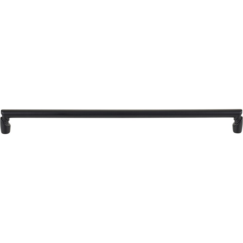 Top Knobs Florham Pull 12" Centers in Flat Black