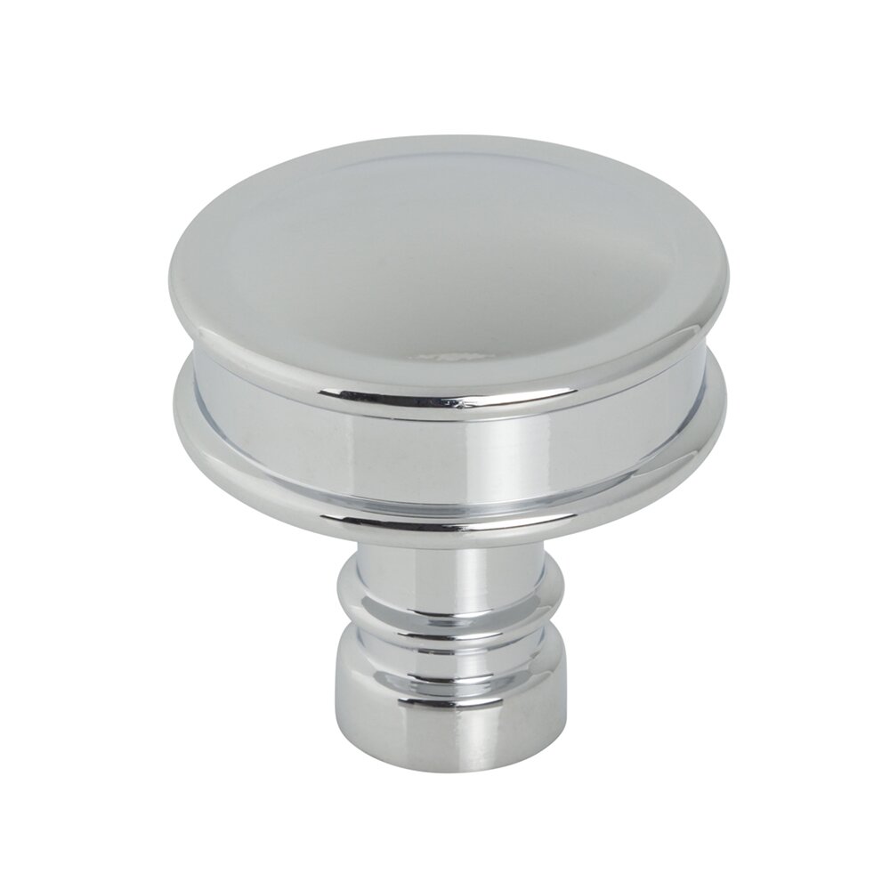 Top Knobs Cranford Knob 1 1/4" in Polished Chrome