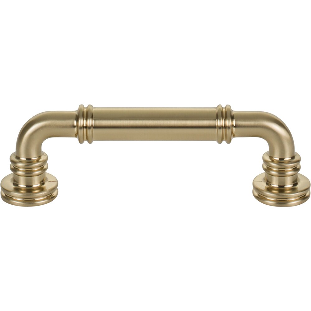 Top Knobs Cranford Pull 3 3/4" Centers in Honey Bronze