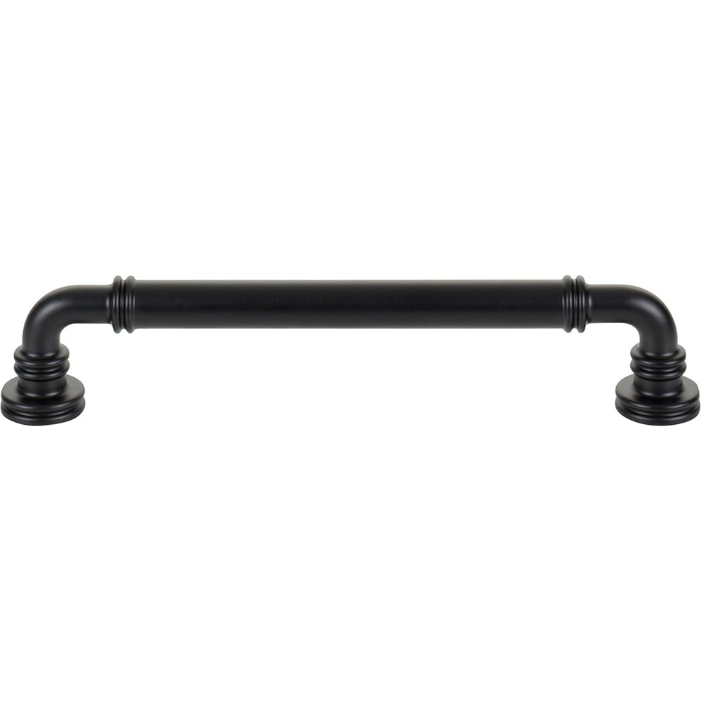 Top Knobs Cranford Pull 6 5/16" Centers in Flat Black