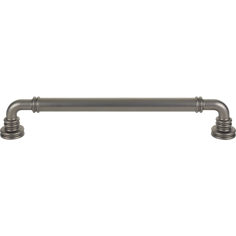 Top Knobs Cranford Appliance Pull 12" Centers in Ash Gray