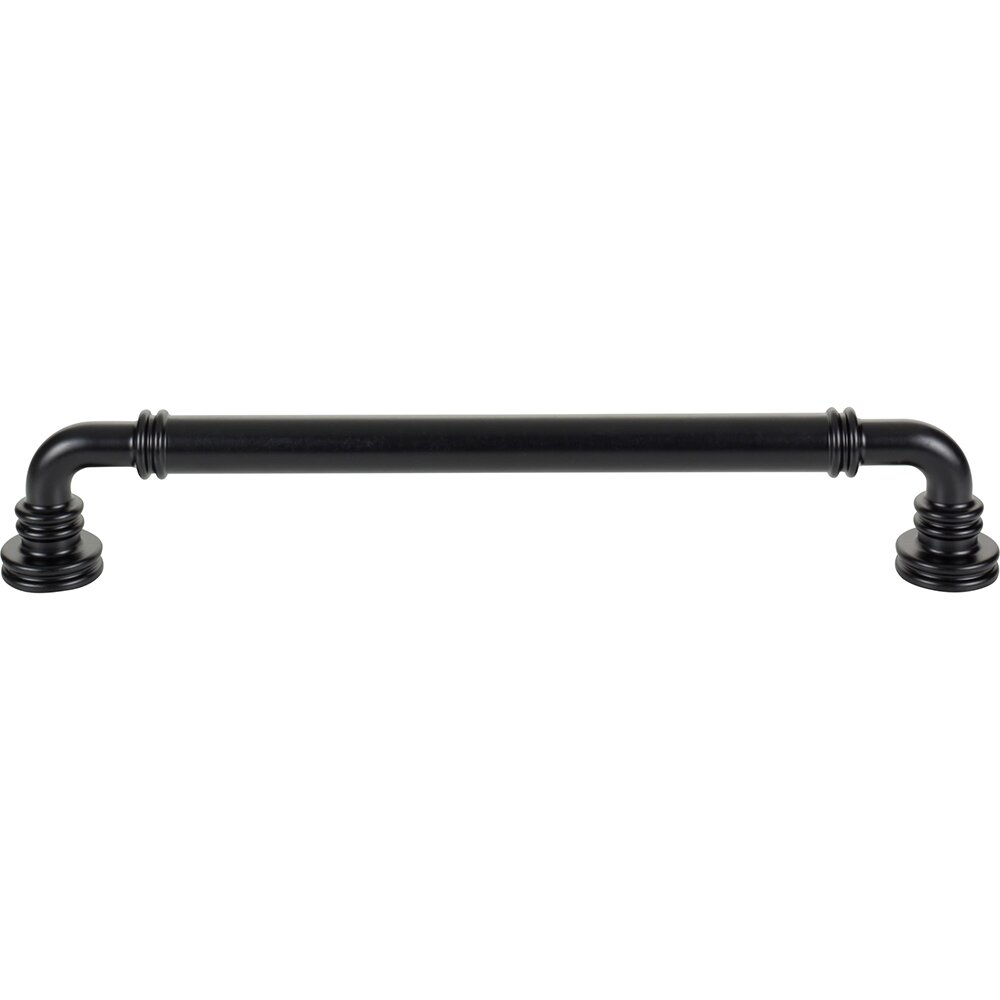 Top Knobs Cranford Appliance Pull 12" Centers in Flat Black