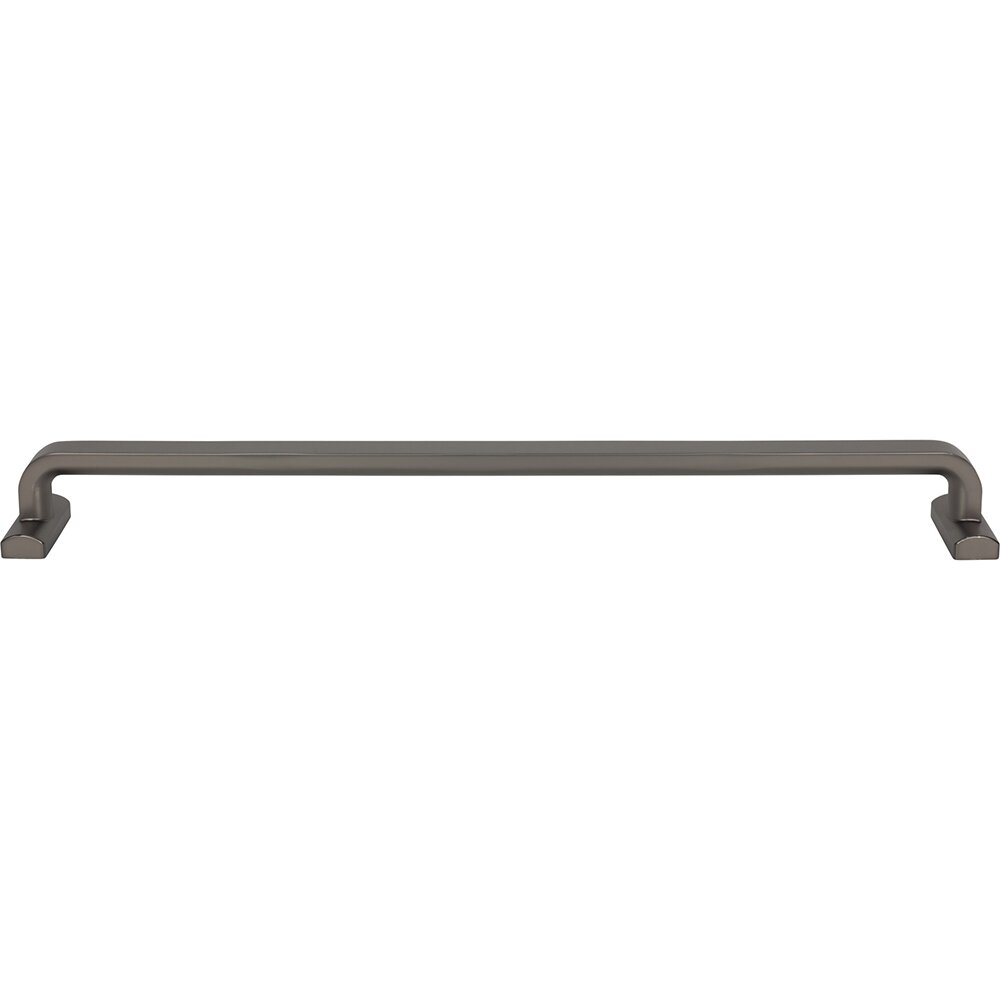 Top Knobs Harrison Appliance Pull 18" Centers in Ash Gray