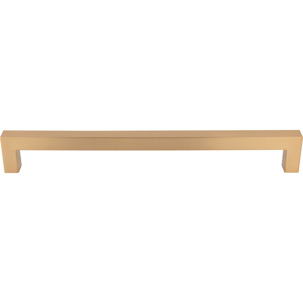 Top Knobs Square Bar 12" Centers Appliance Pull in Honey Bronze