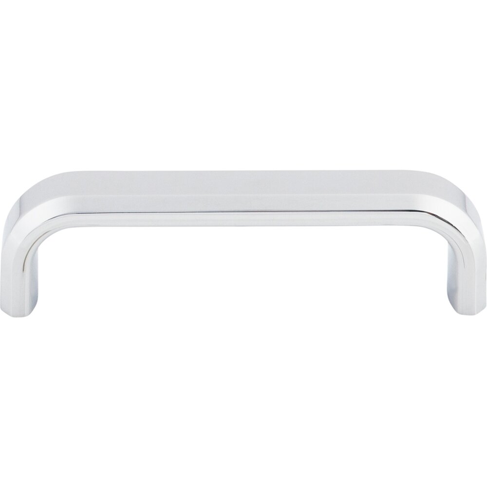 Top Knobs Telfair 3 3/4" Centers Bar Pull in Polished Chrome