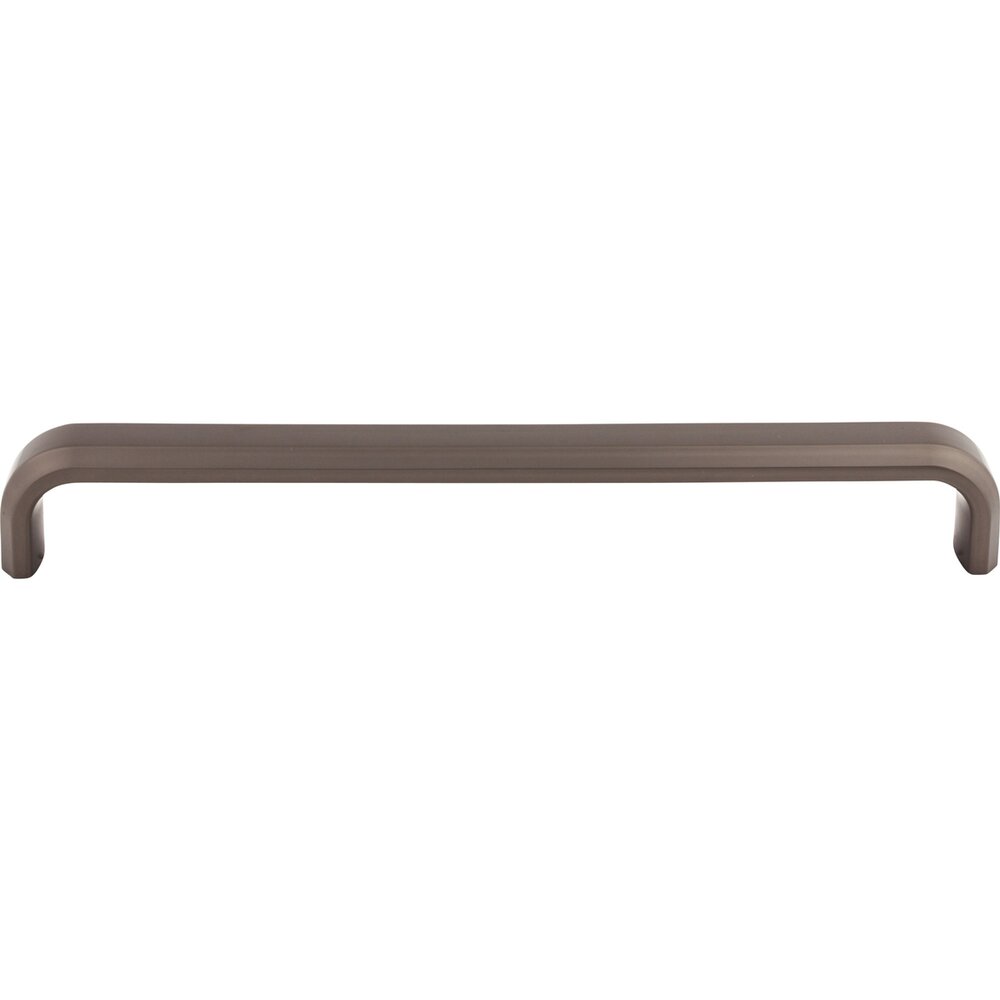 Top Knobs Telfair 12" Centers Appliance Pull in Ash Gray