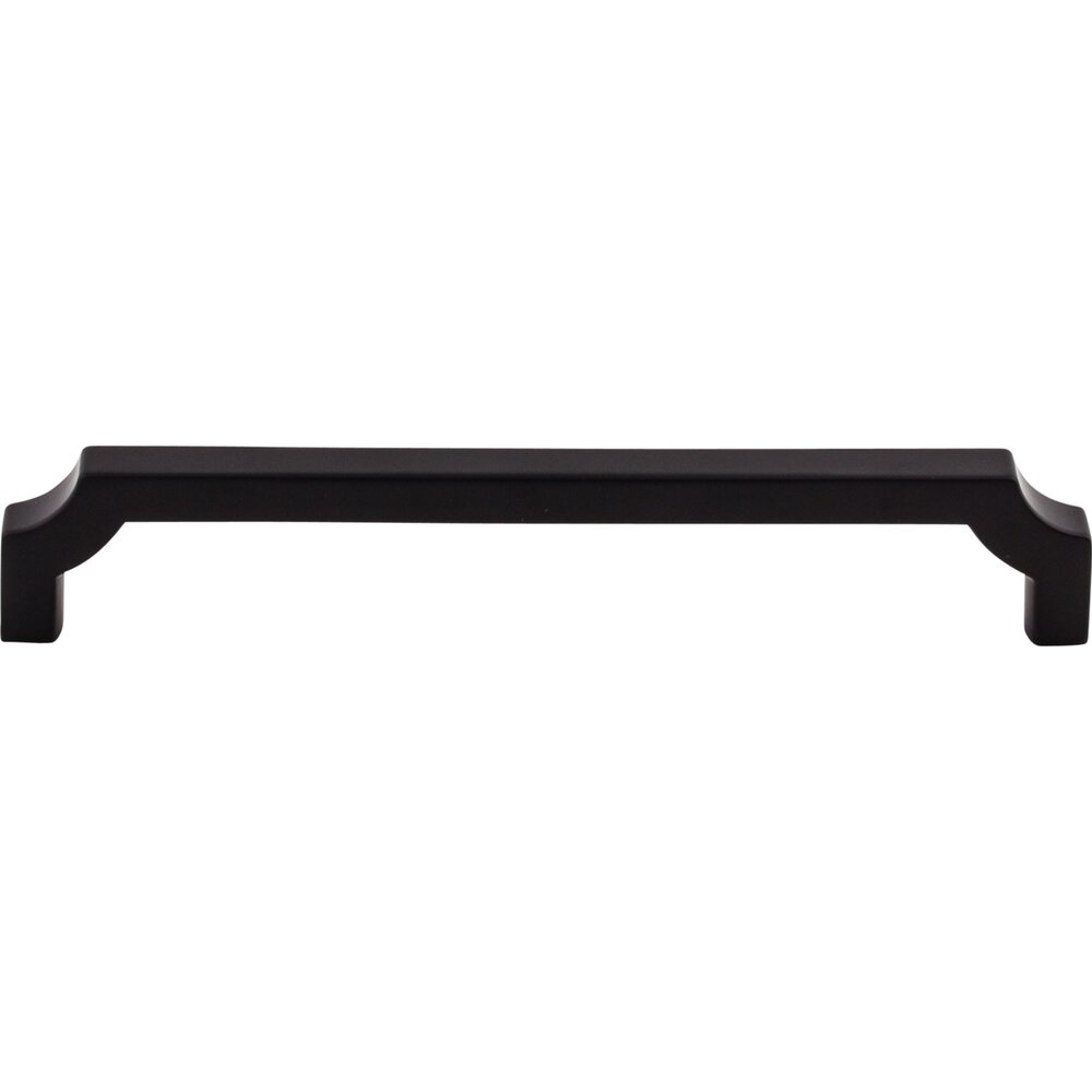 Top Knobs Davenport 6 5/16" Centers Bar Pull in Flat Black