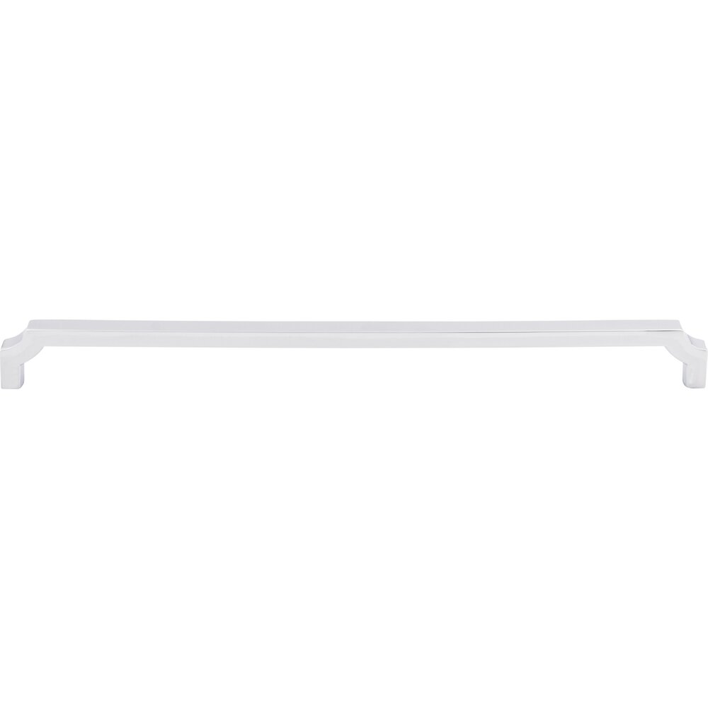 Top Knobs Davenport 12" Centers Bar Pull in Polished Chrome