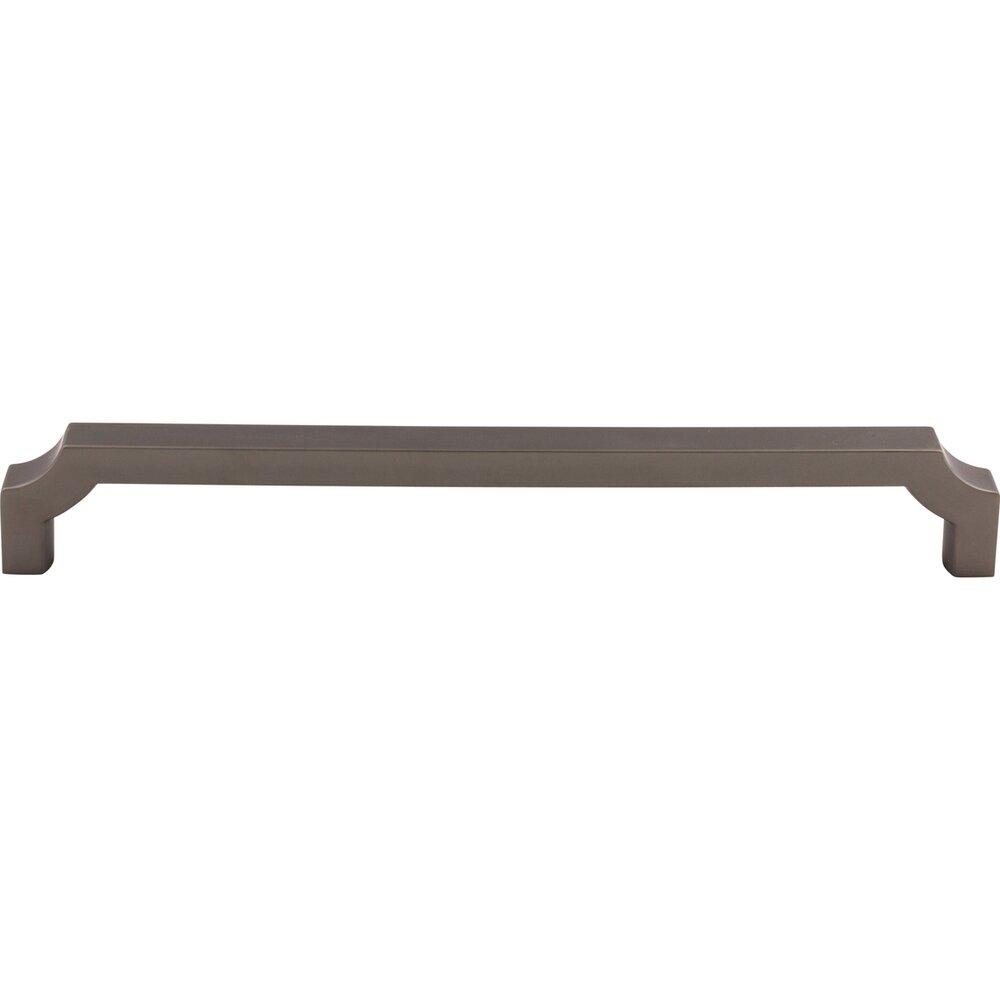 Top Knobs Davenport 12" Centers Appliance Pull in Ash Gray