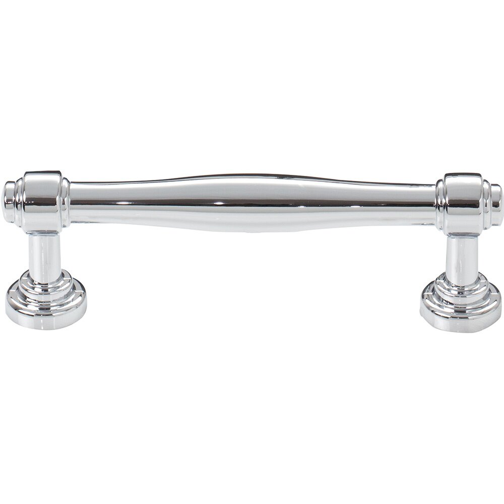 Top Knobs Ulster 3 3/4" Centers Bar Pull in Polished Chrome