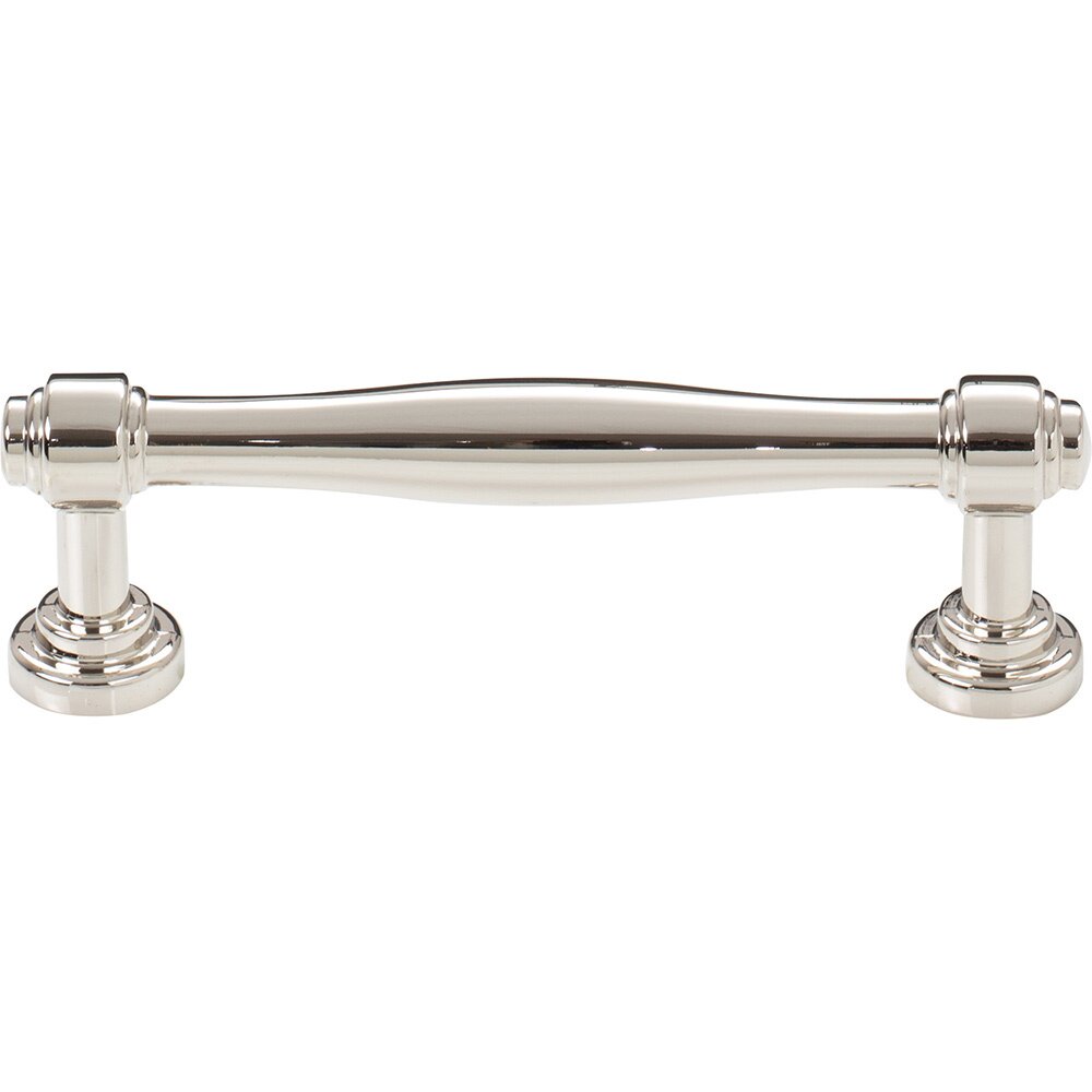 Top Knobs Ulster 3 3/4" Centers Bar Pull in Polished Nickel