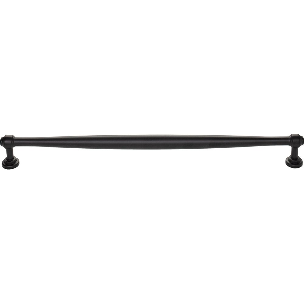 Top Knobs Ulster 12" Centers Bar Pull in Flat Black