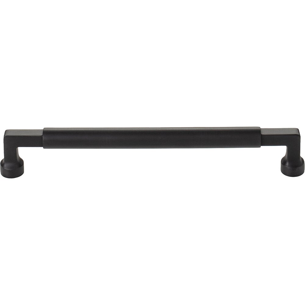 Top Knobs Cumberland 7 9/16" Centers Bar Pull in Flat Black