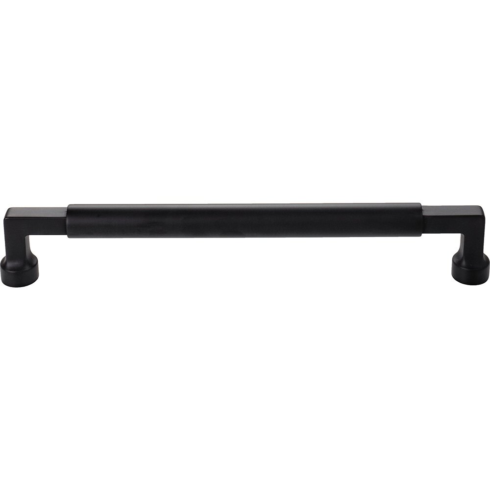 Top Knobs Cumberland 18" Centers Appliance Pull in Flat Black