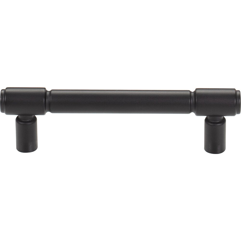 Top Knobs Clarence 3 3/4" Centers Bar Pull in Flat Black