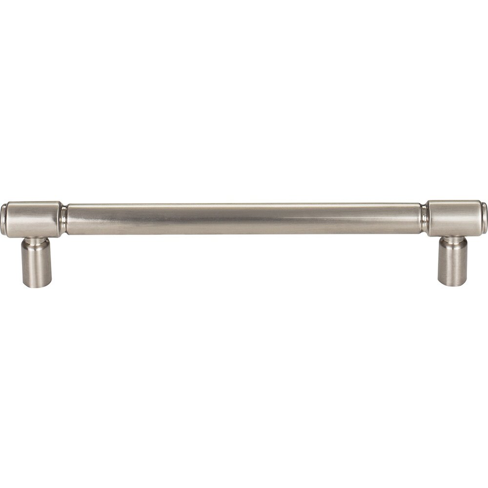 Top Knobs Clarence 6 5/16" Centers Bar Pull in Brushed Satin Nickel