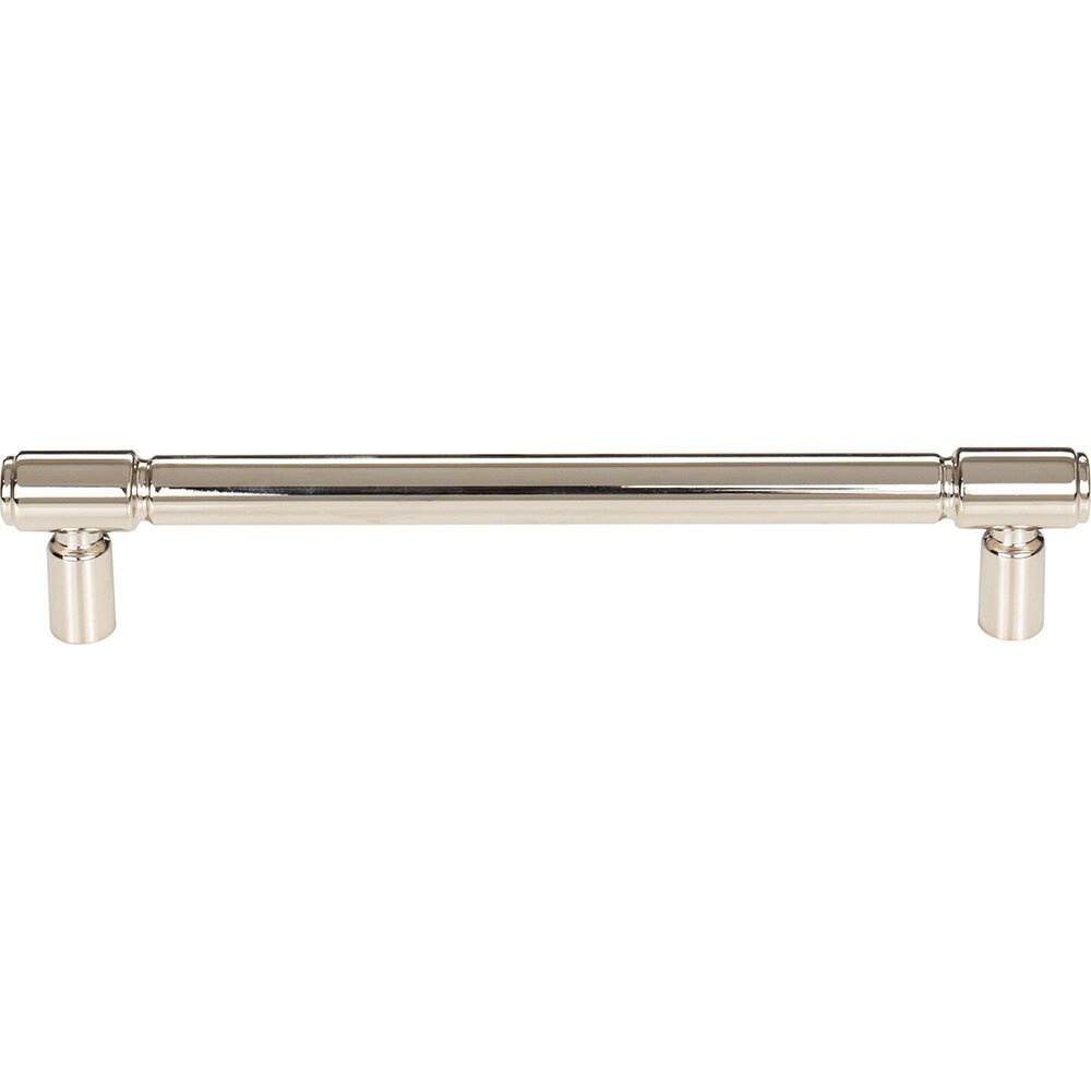 Top Knobs Clarence 6 5/16" Centers Bar Pull in Polished Nickel