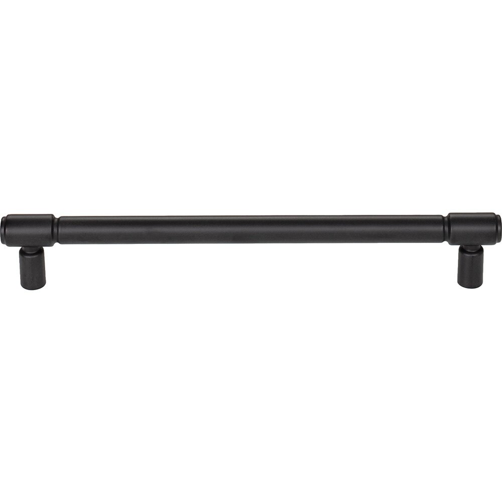 Top Knobs Clarence 7 9/16" Centers Bar Pull in Flat Black
