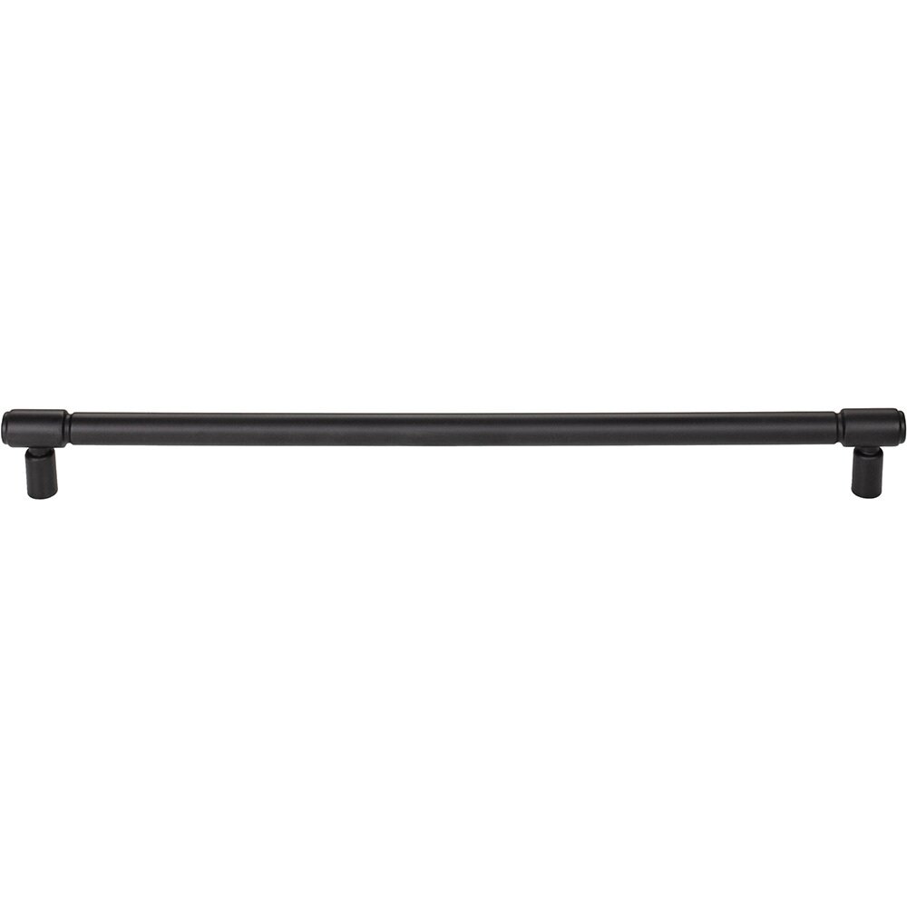 Top Knobs Clarence 12" Centers Bar Pull in Flat Black
