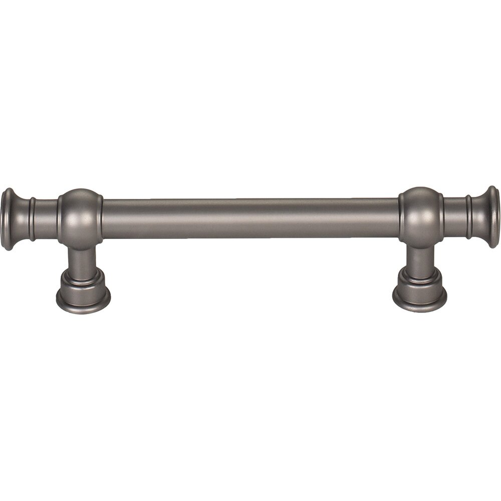 Top Knobs Ormonde 3 3/4" Centers Bar Pull in Ash Gray