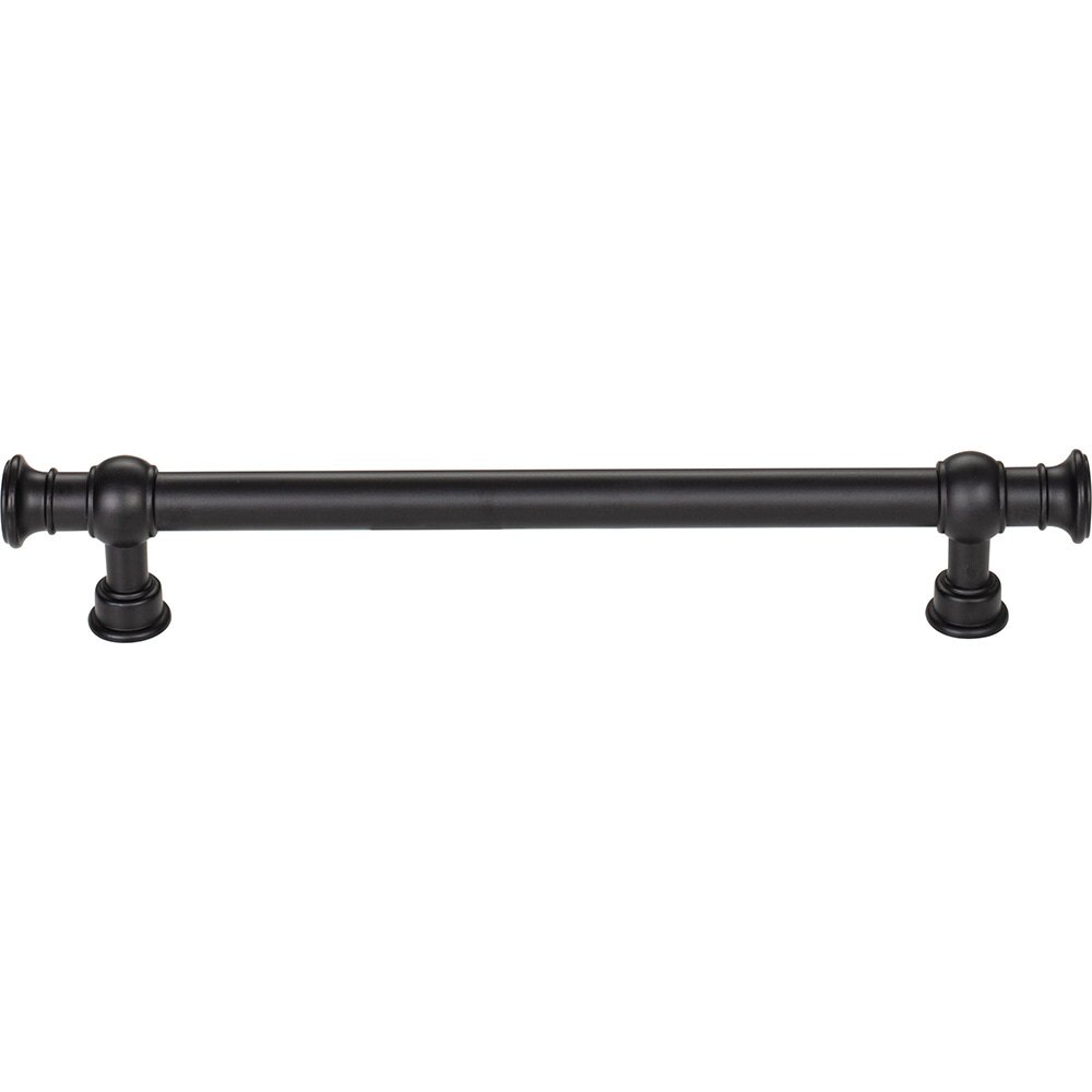 Top Knobs Ormonde 6 5/16" Centers Bar Pull in Flat Black