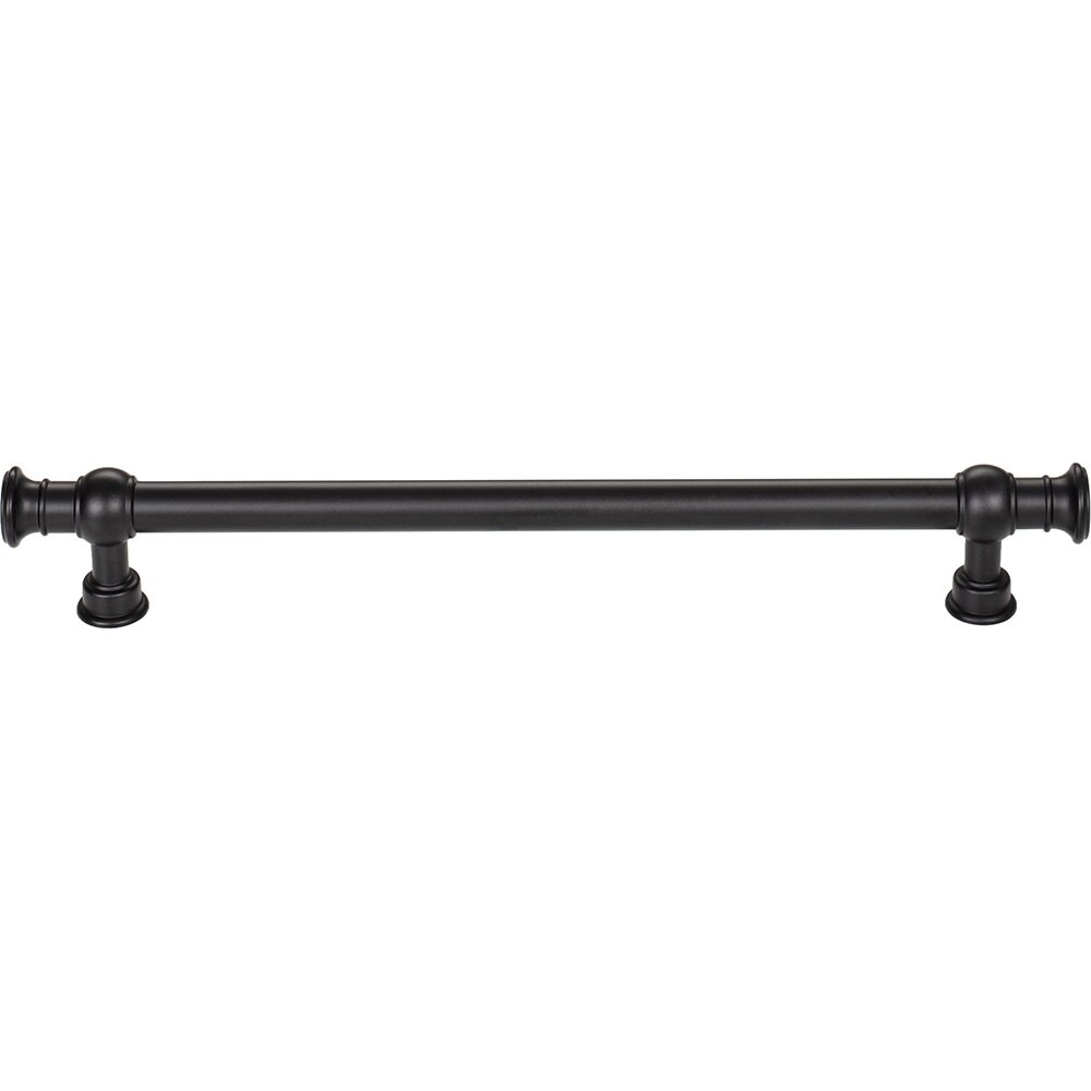 Top Knobs Ormonde 7 9/16" Centers Bar Pull in Flat Black