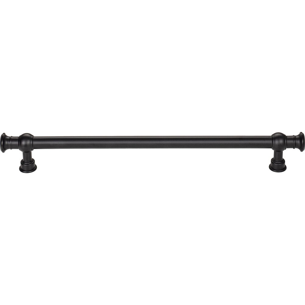 Top Knobs Ormonde 8 13/16" Centers Bar Pull in Flat Black