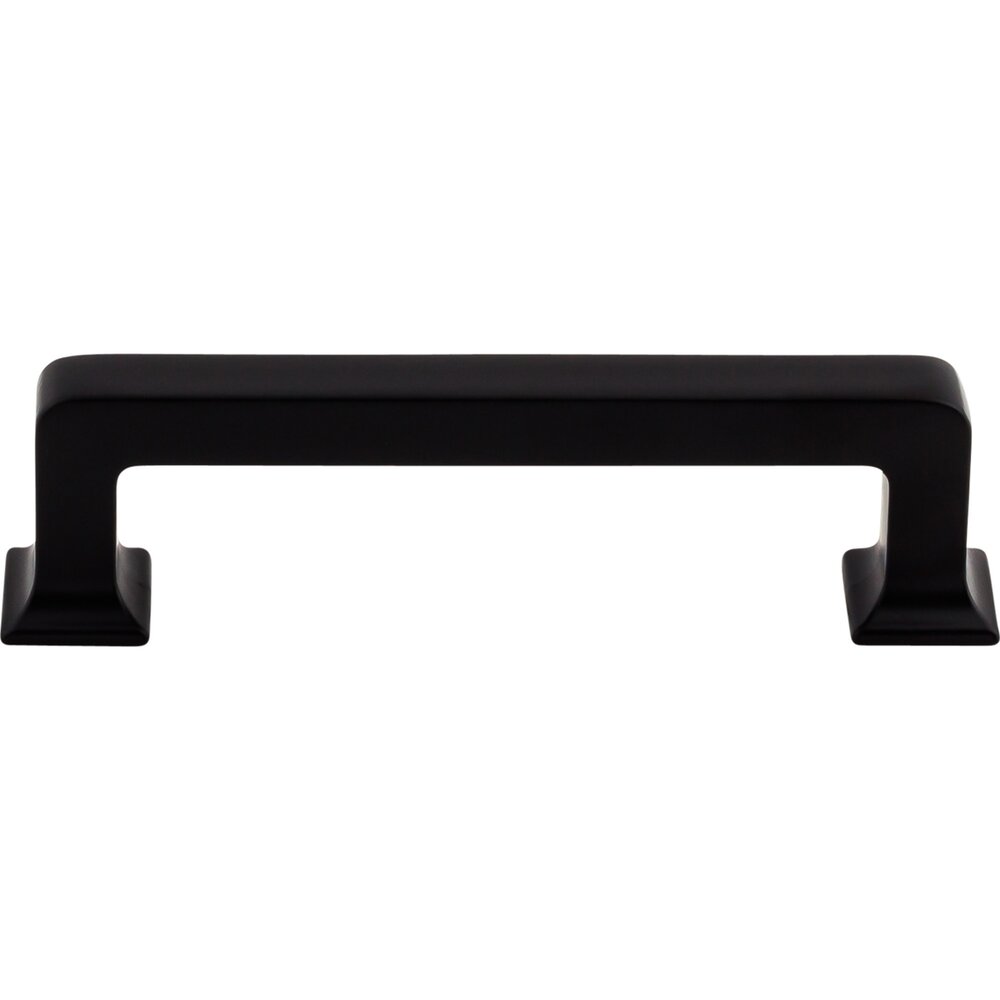 Top Knobs Ascendra 3 3/4" Centers Bar Pull in Flat Black