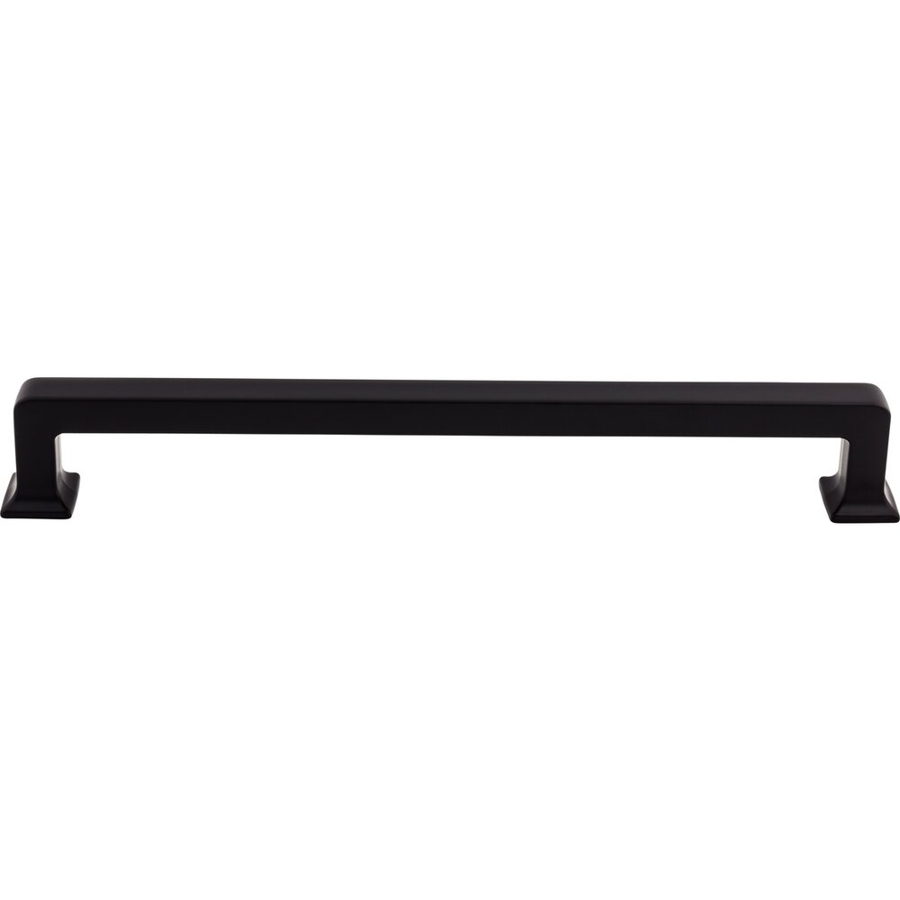 Top Knobs Ascendra 18" Centers Appliance Pull in Flat Black