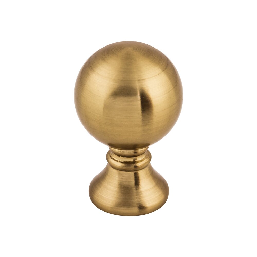 Top Knobs Kara 1" Diameter Mushroom Knob in Honey Bronze