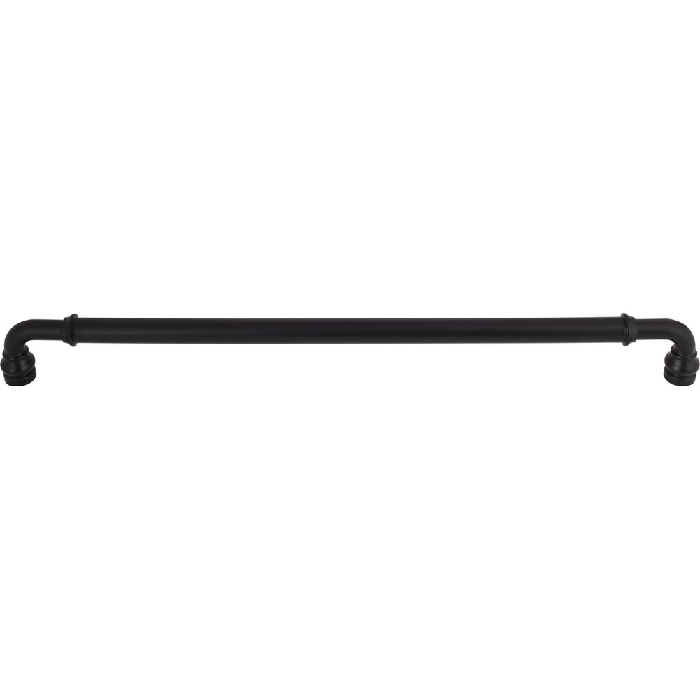 Top Knobs Brixton 18" Centers Appliance Pull in Flat Black