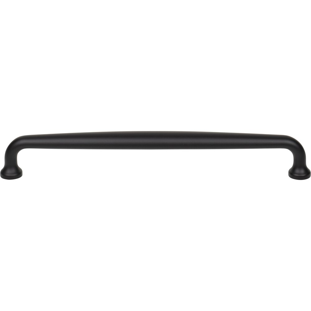 Top Knobs Charlotte 8" Centers Bar Pull in Flat Black