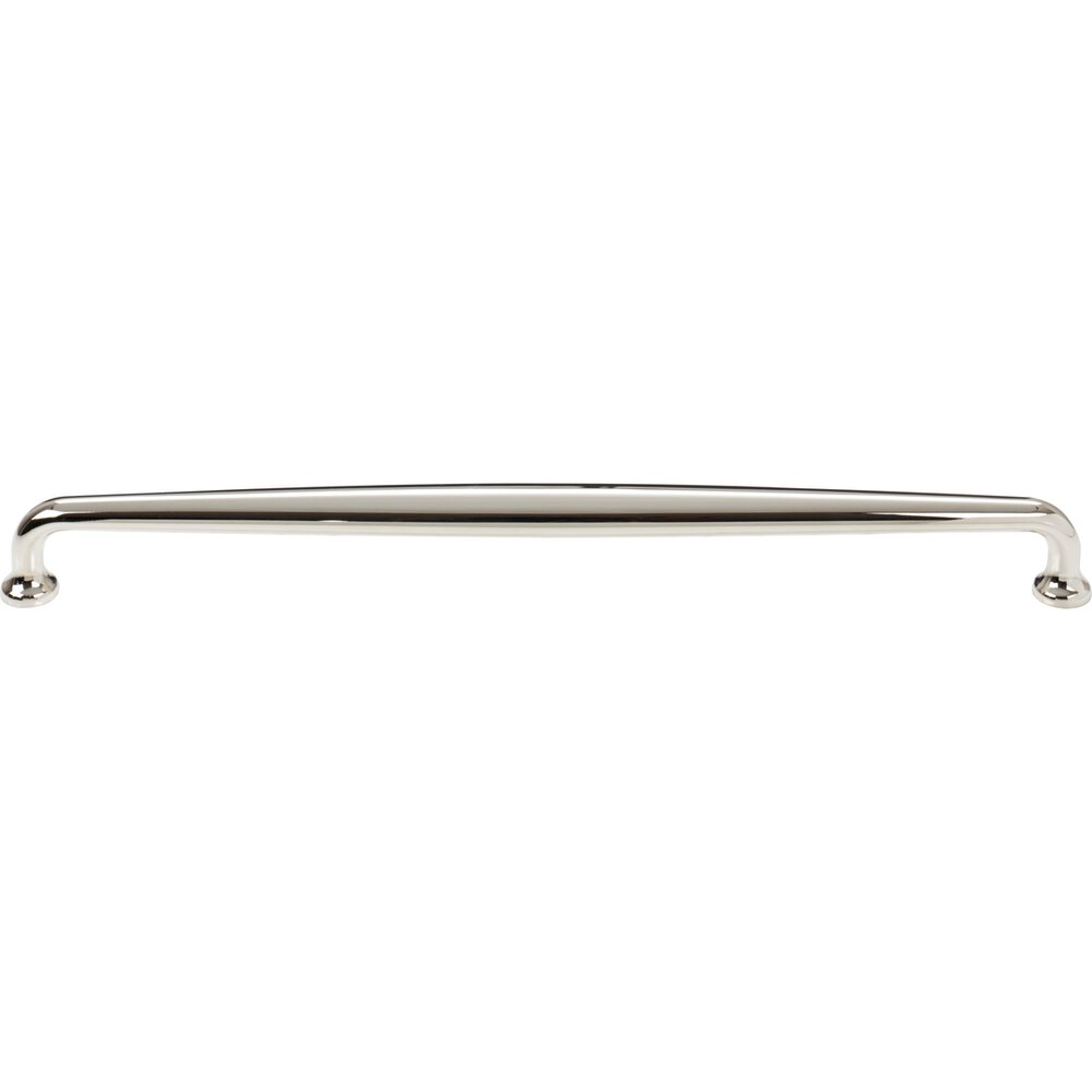 Top Knobs Charlotte 12" Centers Bar Pull in Polished Nickel