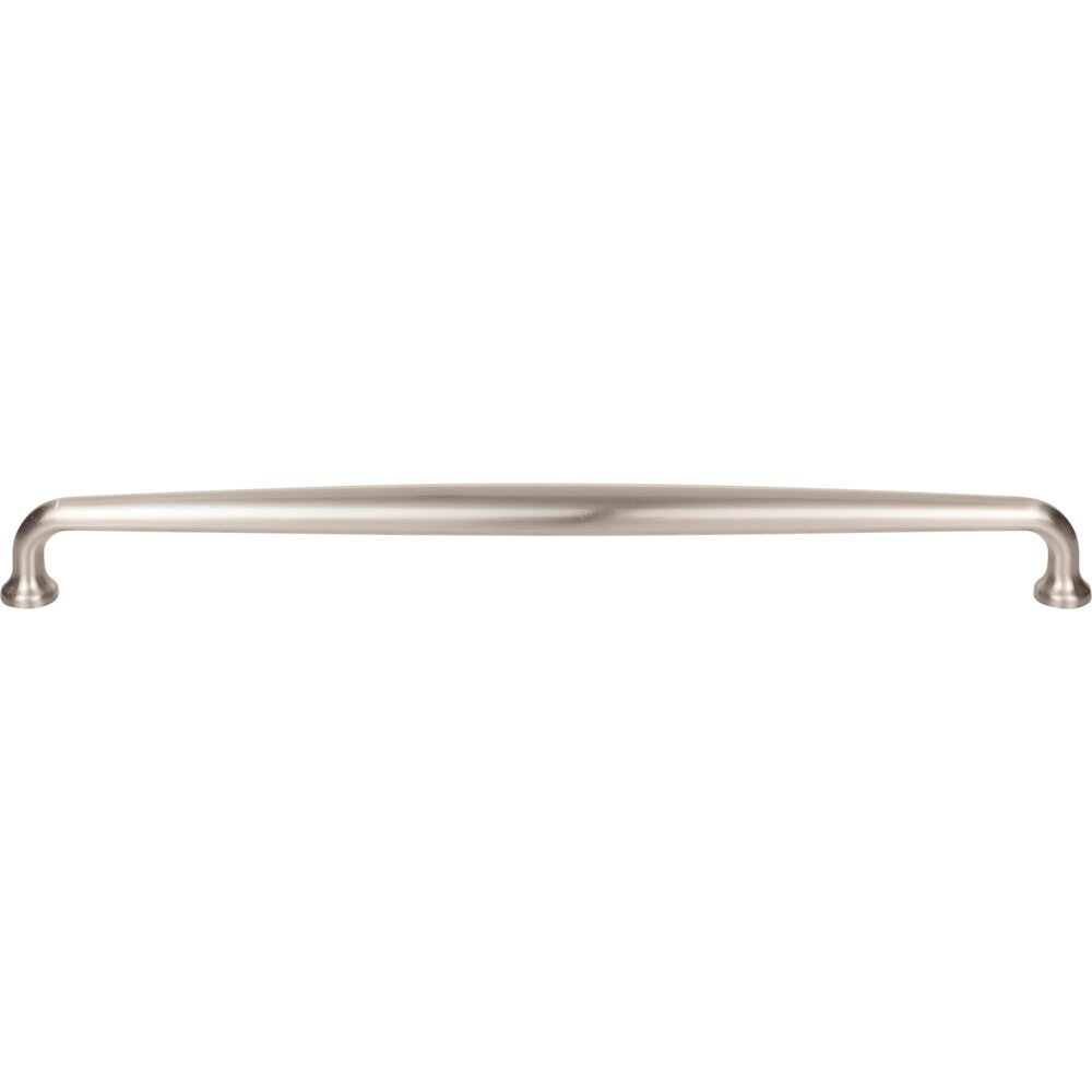 Top Knobs Charlotte 12" Centers Bar Pull in Brushed Satin Nickel