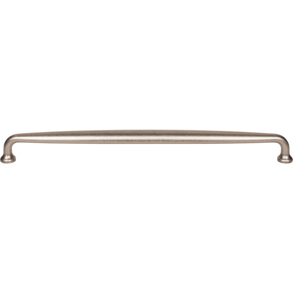 Top Knobs Charlotte 12" Centers Bar Pull in Pewter Antique