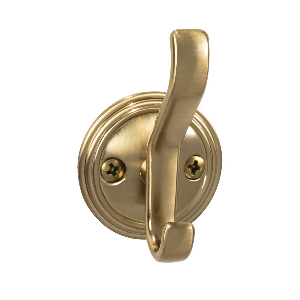 Top Knobs Reeded Hook 3 1/8" in Honey Bronze
