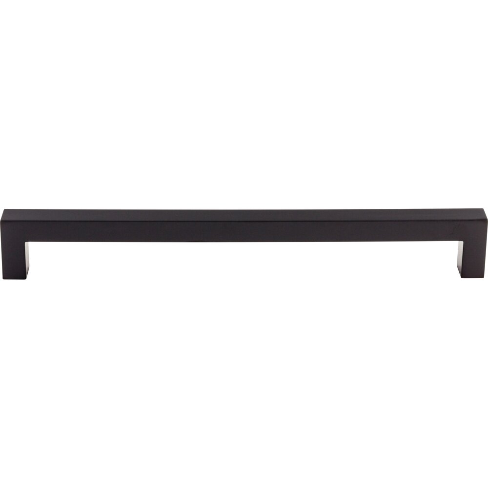 Top Knobs Square Bar 18" Centers Appliance Pull in Flat Black