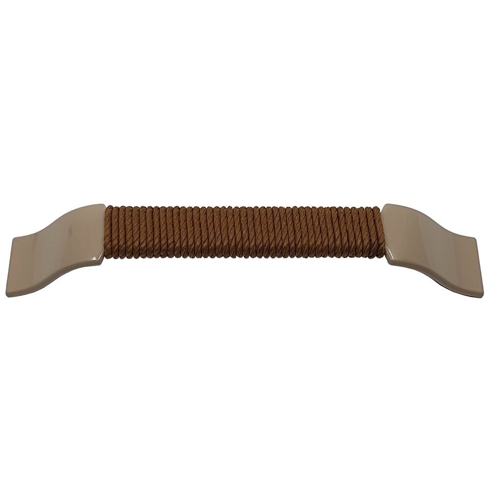 Topex Thames 6 5/16" Center Arch Pull in Beige & Brown