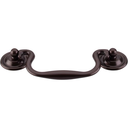 Top Knobs Drop Handle 4" Centers in Oil Rubbed Bronze
