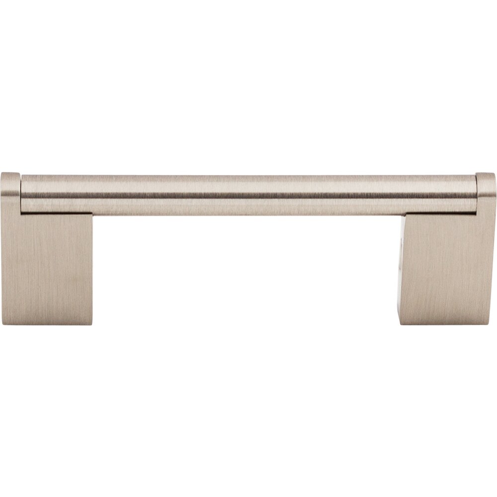 Top Knobs Princetonian 3 3/4" Centers Bar Pull in Brushed Satin Nickel