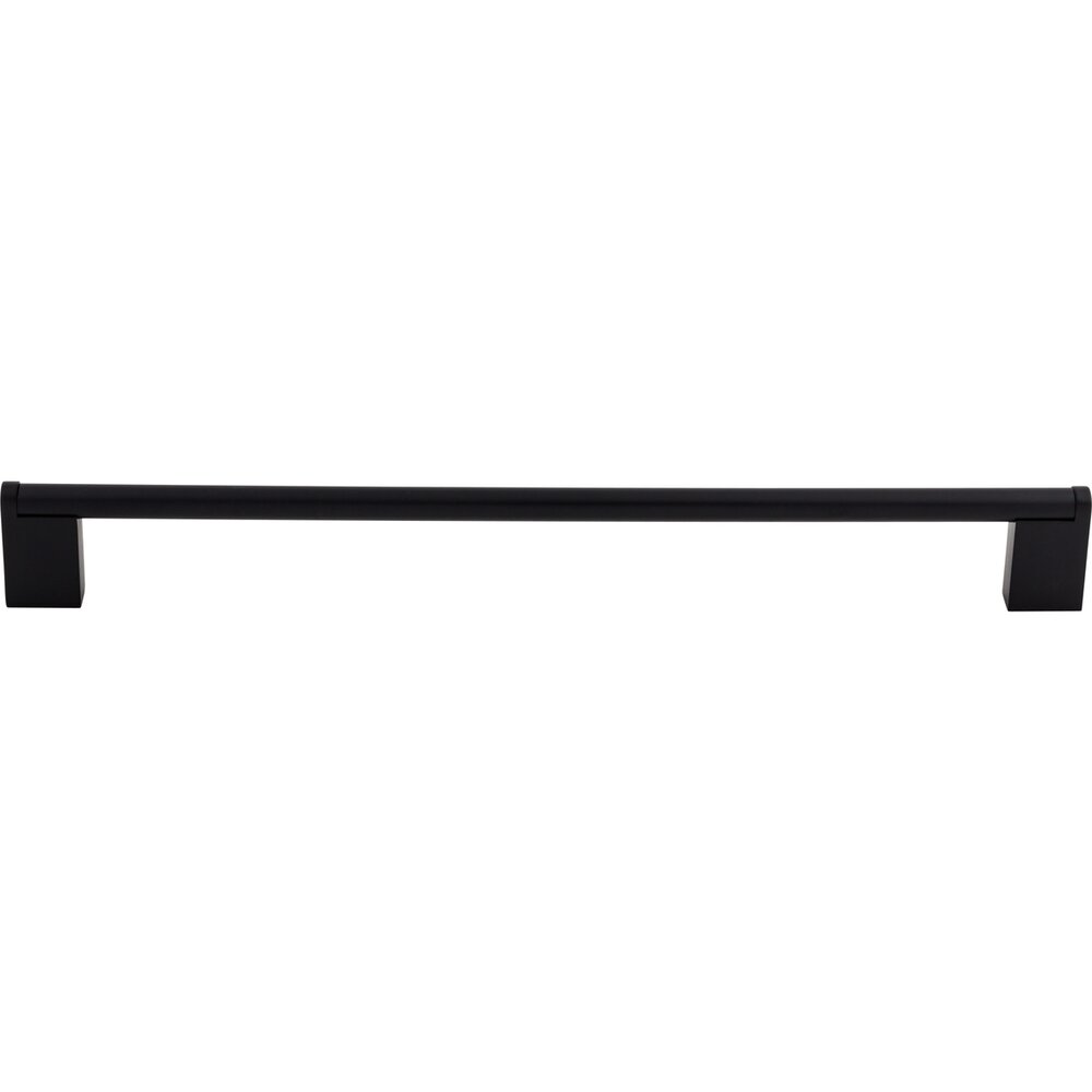 Top Knobs Princetonian 15" Centers Bar Pull in Flat Black