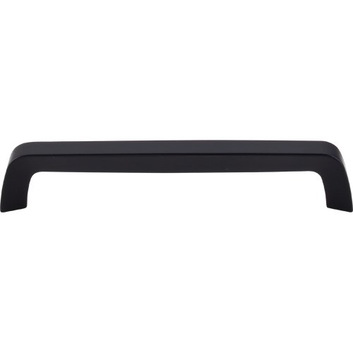 Top Knobs Tapered Bar 6 5/16" Centers Arch Pull in Flat Black